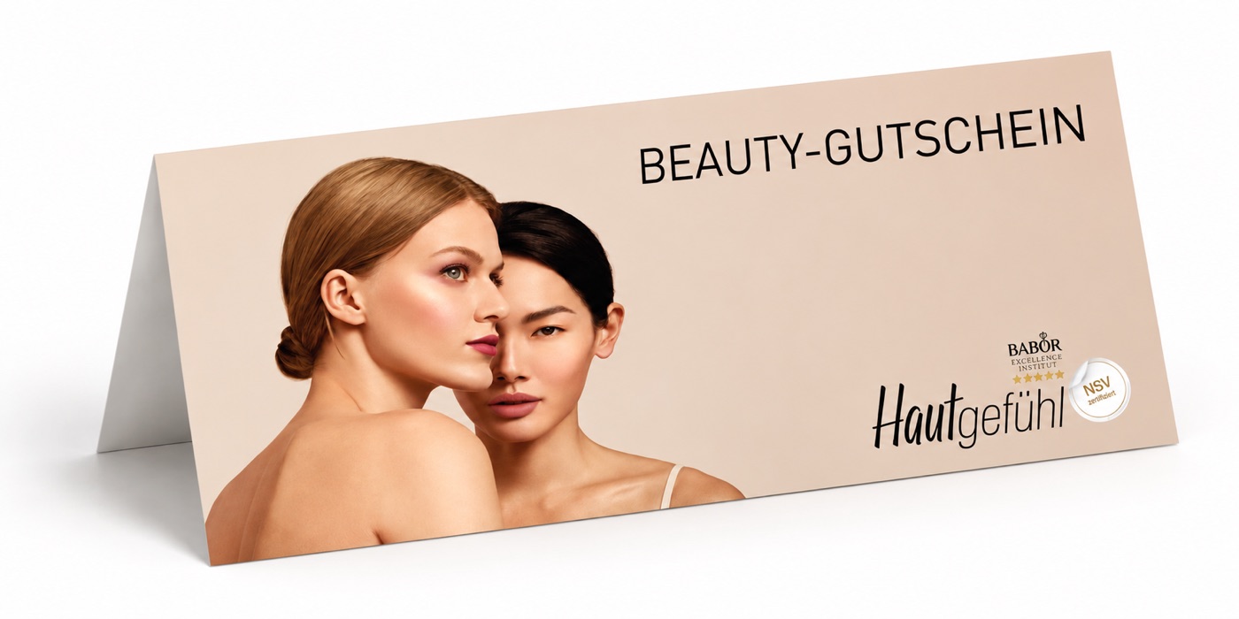 Beauty-Gutschein vom Institut Hautgefühl